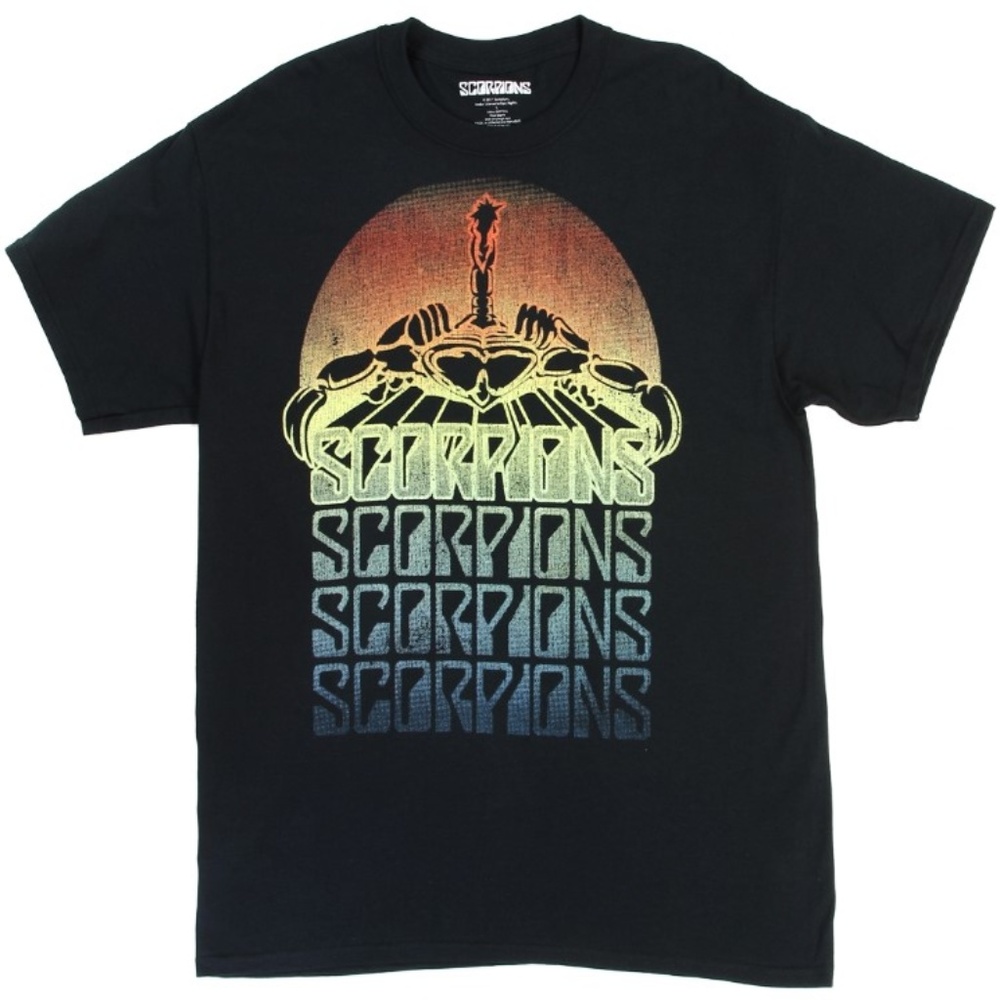 Scorpions Men's Black Short Sleeve T-Shirt